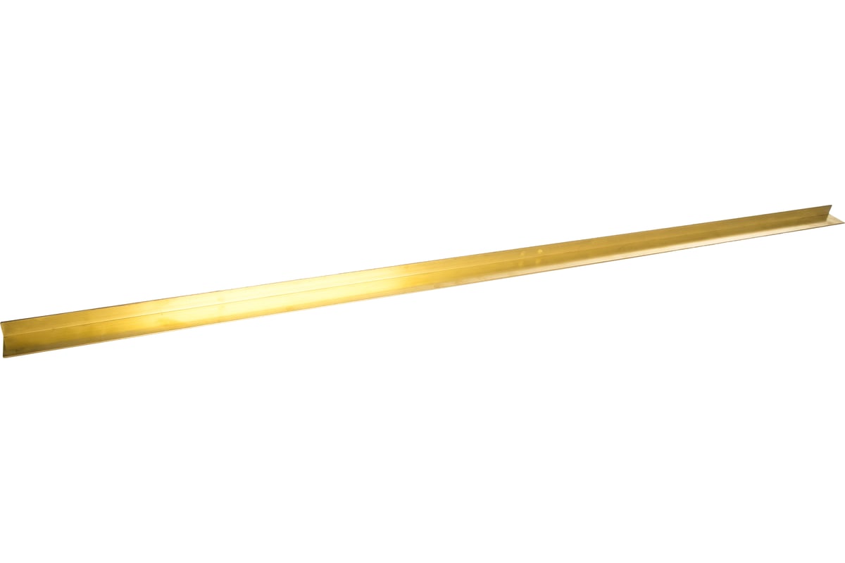 Уголок GAH ALBERTS латунный 30x15x1,5х1000мм, 471545 - выгодная цена ...