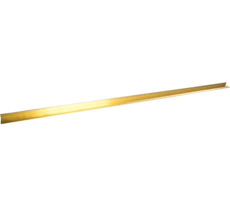 Уголок ALBERTS латунный 30x15x1,5х1000мм, 471545