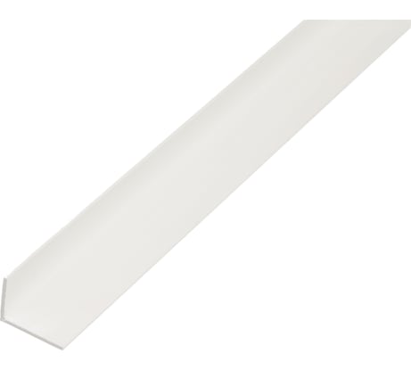 Уголок ALBERTS ПВХ белый 1000х20х25х2мм усиленный 479244