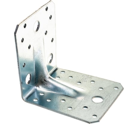 Перфорированный уголок ALBERTS усиленный, оцинкованный 105х105х90х3мм 336325