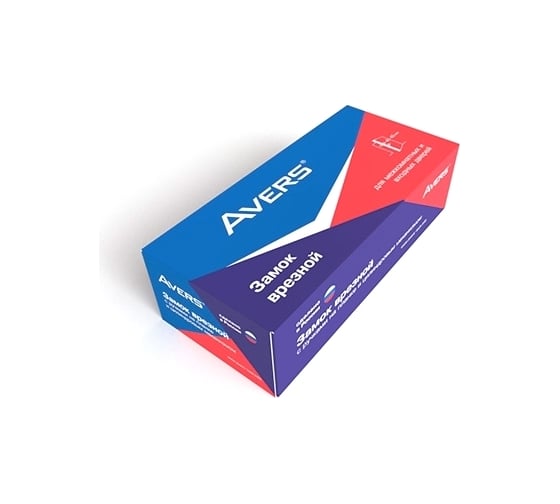 Врезной замок Avers ЗВ4-1-8 бронза 20746