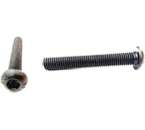 Винт Море-Метизов ISO 7380 класс прочности 10.9, оксид, M16x80 мм,10 шт. VINT7380168010M