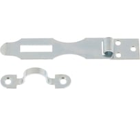 Без бренда Накладка дверная НД L-105мм, цинк, 5шт 91538