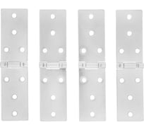 Карточная петля Без бренда 140х34, цинк, 4шт 91549