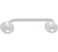 Ручка-скоба Без бренда РС-100-3, белая, 5шт 91592