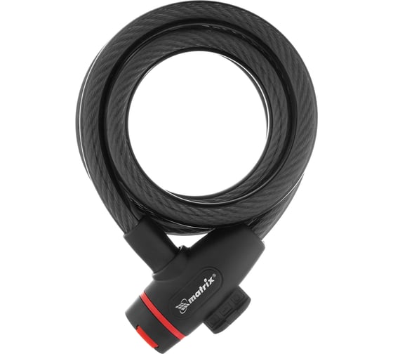 Замок тросовый универсальный MATRIX 12 1200 мм 91836