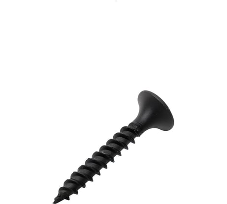 Саморез по металлу Dr. Bronz черный, острый, 3.5x25 мм, 0,5 кг SM25500