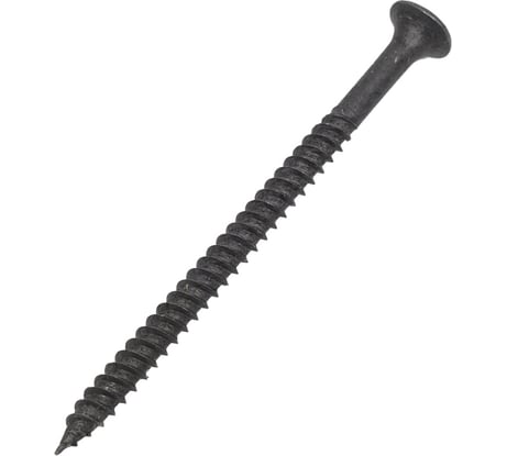 Саморез по металлу Dr. Bronz черный, острый, 3.8x65 мм, 0,5 кг SM65500