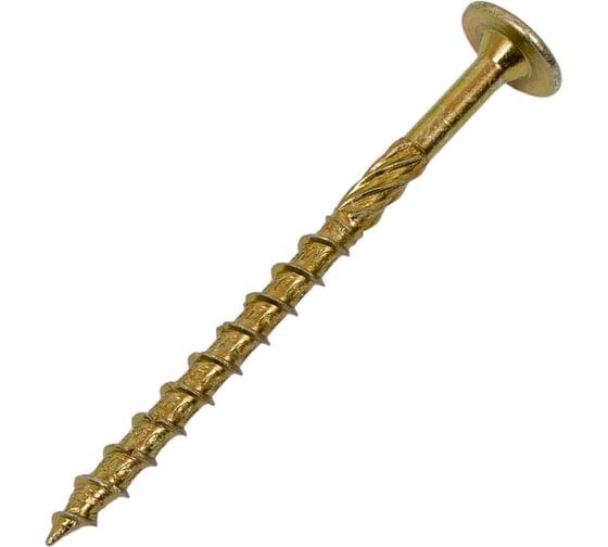 Конструкционный саморез Daxmer с прессшайбой, TORX 6x80 мм, 100 шт. 00-00453481