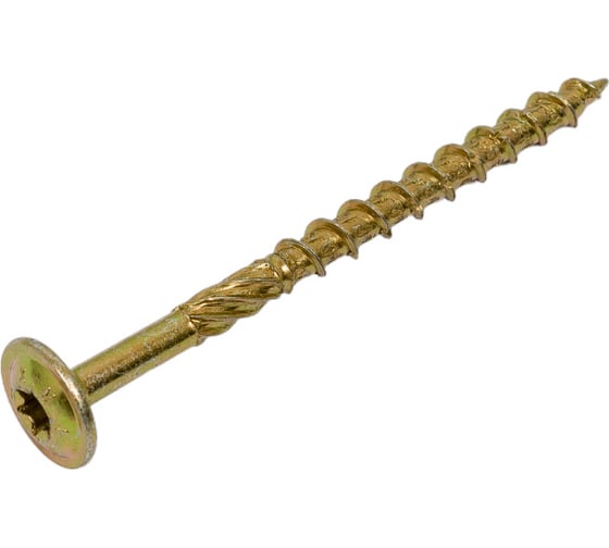 Конструкционный саморез Daxmer с прессшайбой, TORX 6x80 мм, 100 шт. 00-00453481