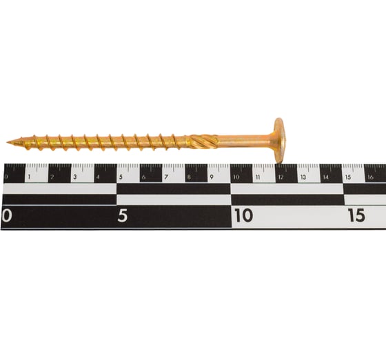 Саморез Daxmer конструкционный с прессшайбой TORX 8,0x120, 50 шт 00000436050