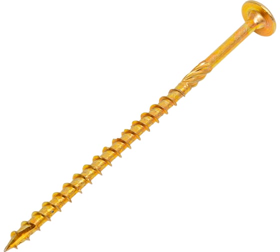 Саморез Daxmer конструкционный с прессшайбой TORX 6,0x120, 100 шт 00000436041