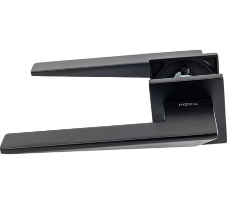 Дверная ручка Ренц Кроне, черный INDH 320-03 slim B