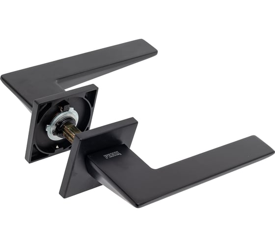 Дверная ручка Ренц Кроне, черный INDH 320-03 slim B