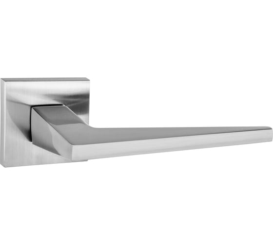 Дверная ручка Ренц Сорренто, никель матовый INDH 321-03 slim SN 1