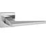 Дверная ручка Ренц Сорренто, никель матовый INDH 321-03 slim SN 1