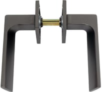 Дверная ручка Ренц Румо, матовый черный никель INDH 325-03 slim MBN