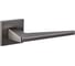 Дверная ручка Ренц Сорренто, матовый черный никель INDH 321-03 slim MBN 1