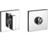 Завертка к ручкам Ренц хром блестящий INBK 03 slim CP 1