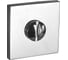 Завертка к ручкам Ренц хром блестящий INBK 03 slim CP 2