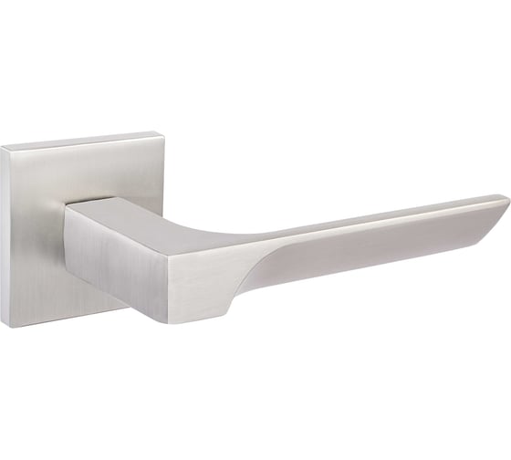 Дверная ручка Ренц Румо, никель супер матовый INDH 325-03 slim MSN 1