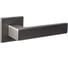 Дверная ручка Ренц Корсико, матовый черный никель INDH 323-03 slim MBN 1