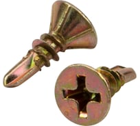 Оконный саморез KRANZ сверло, 3.9x35, желтый цинк, 20 шт. 1505-3935-4
