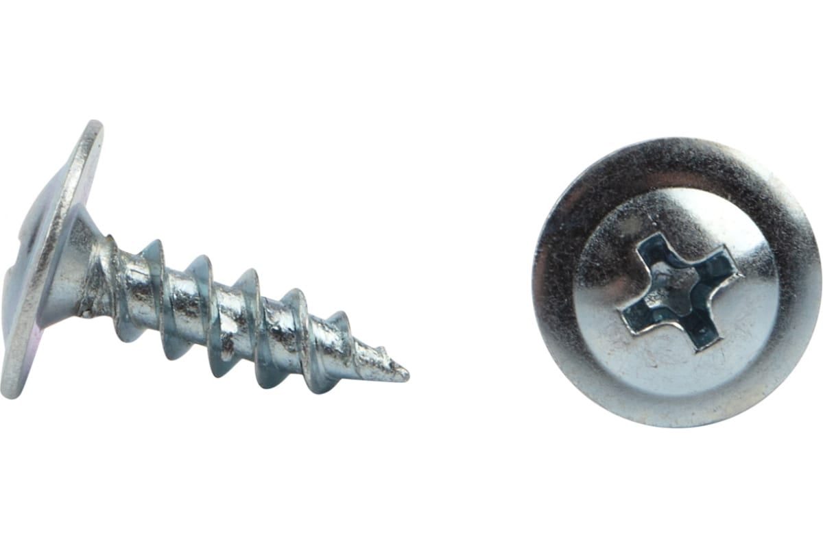 Саморез с прессшайбой KRANZ пшс, острый, 4.2x25, 10000 шт. 1172-4225-1 ...