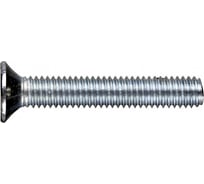Винт с потайной головкой OMAX полная резьба цинк DIN 965 6х35 3000 штук 1183063500