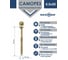 Саморез Daxmer конструкционный универсальный TORX 4,5x50, 300 шт 00-00467200 2