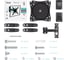 TV-кронштейн VLK TRENTO-104 black 51052 2
