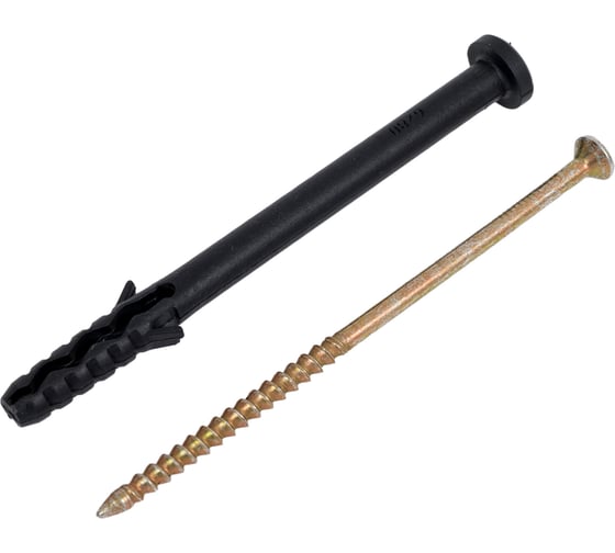 Дюбель-гвоздь VIPкрепеж с грибовидным бортиком 100 шт 43706 VIP 1