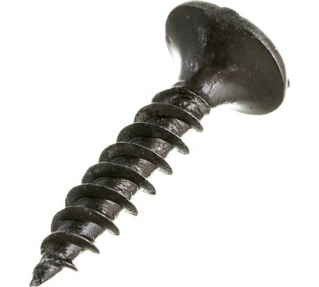 Саморез VIPкрепеж черный 3,5/19 113 шт 20002 VIP