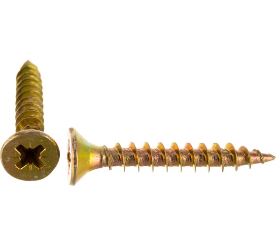 Шуруп VIPкрепеж жёлтый цинк 119 шт 31382 VIP 1