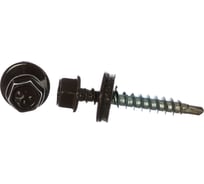 Кровельный саморез OMAX 4,8х35 сверло, коричневый шоколад RAL 8017 4000 шт 1270480352