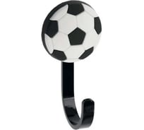 Мебельный крючок GTV WM-BALL мяч, черно-белый WM-BALL-CZ-B