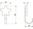 Мебельный крючок GTV WM-STAR звезда, розовый WM-STAR-RZ 2