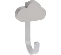 Мебельный крючок GTV WM-CLOUD облако, серый WM-CLOUD-SZ