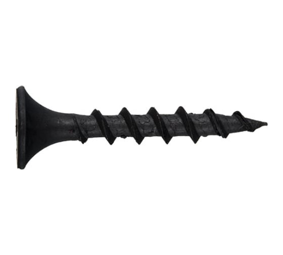 Потайные саморезы OMAX, крупная резьба, оксид 3,5х41 G 200 шт K-135 1021350417G01К-135