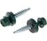 Кровельные саморезы OMAX 5,5х25, сверло, зеленый мох RAL 6005 250 шт 1240550256 1