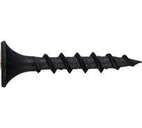 Потайные саморезы OMAX, крупная резьба, оксид 4,2х76 G 100 шт К-135 1021420760G01К-135