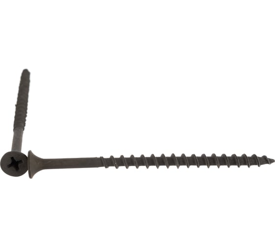 Потайные саморезы OMAX, крупная резьба, оксид 4,2х70 G 100 шт К-135 1021420700G01К-135 1
