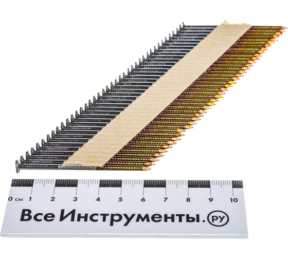 Гвозди (34°, 2.8x63 мм, без покрытия, ребристые, 2200 шт.) DEWALT DNPT28R63Z
