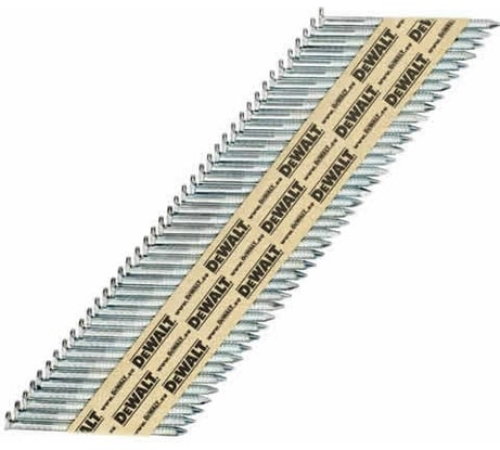 Гвозди (34°, 2.8x50 мм, горячее цинкование, ребристые, 2200 шт.) DEWALT DNPT28R50G12Z