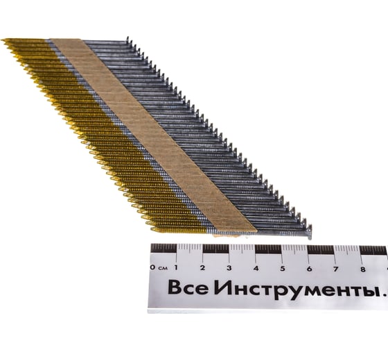 Гвозди (34°, 2.8x63 мм, гальваническое цинкование, ребристые, 1100 шт.) DEWALT DNPT28R63HDZ
