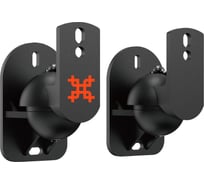 Крепление UNITEKI потолочное, настенное поворотно наклонное smp1604 для акустических колонок на стену SNM1604