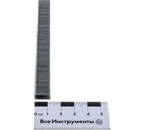 Скобы 18GA (5000 шт; 13 мм; 1.25х1х5.7 мм) для пневматического степлера MATRIX 57651