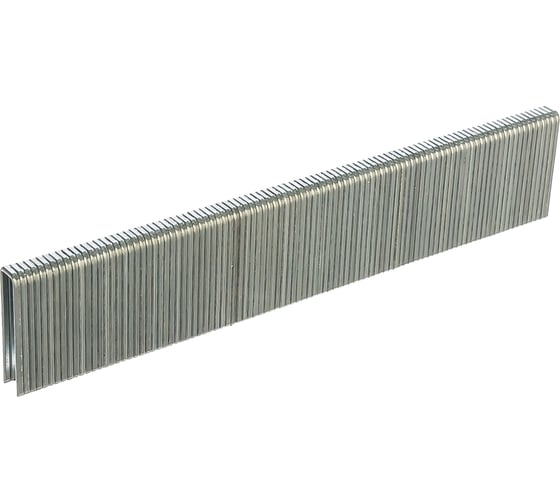 Скобы 18GA (5000 шт; 25 мм; 1.25х1х5.7 мм) для пневматического степлера MATRIX 57659