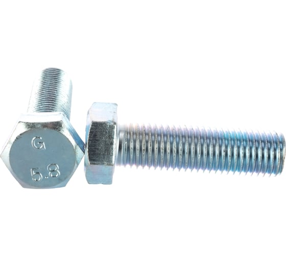 Болт ЗУБР ГОСТ 7798-70, M20 x 70 мм, 5 кг, (примерно 23 шт.) кл. пр. 5.8, оцинкованный 303080-20-070 1