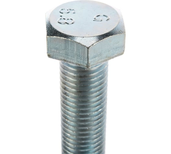 Болт ЗУБР ГОСТ 7798-70, M20 x 80 мм, 5 кг, (примерно 21 шт.) кл. пр. 5.8, оцинкованный, 303080-20-080